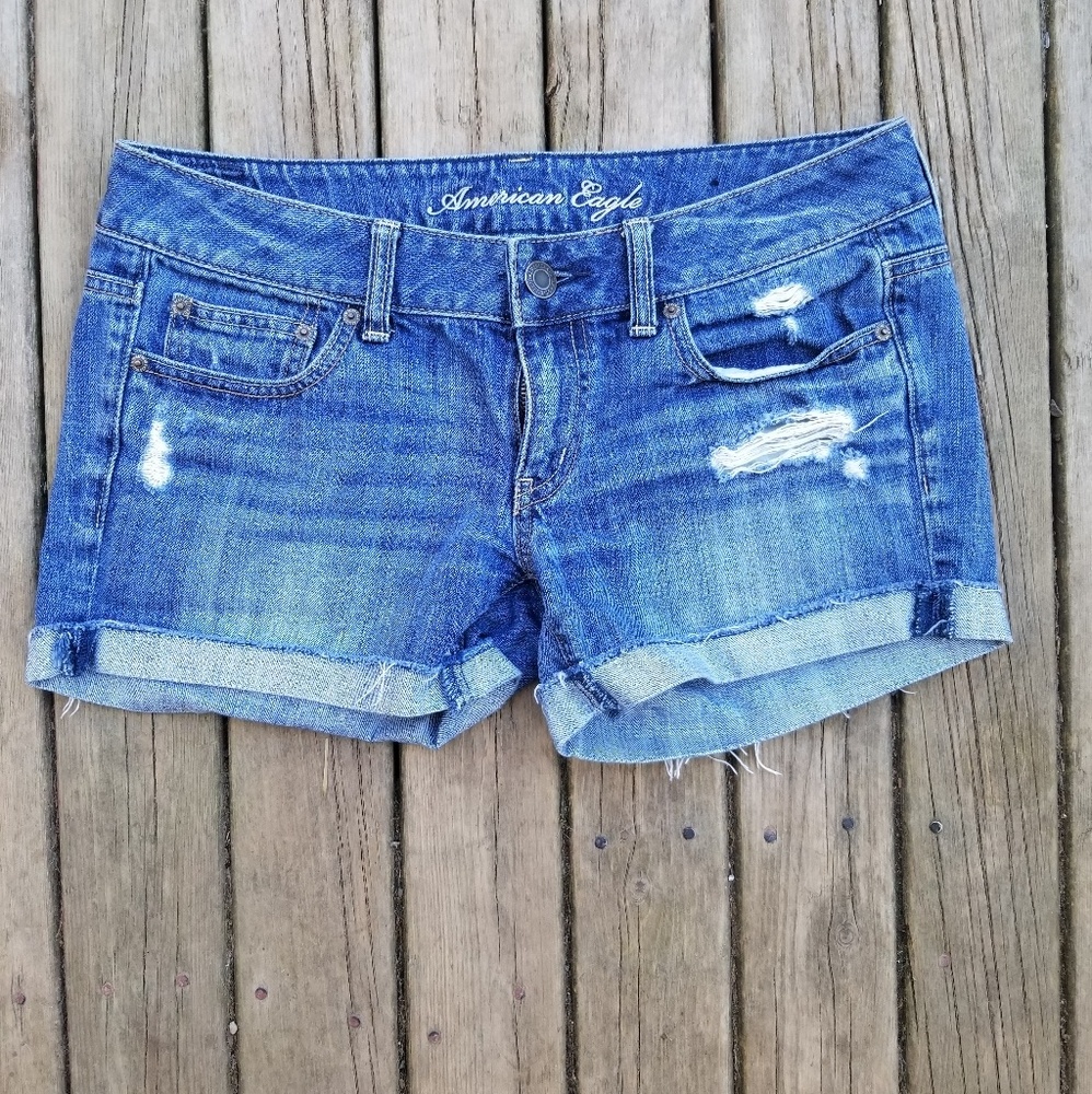 American Eagle Distressed Shorts